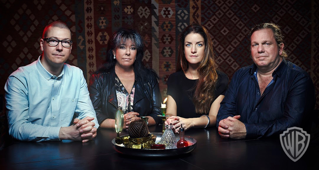 Swedish Mediums — press image with four mediums around a table